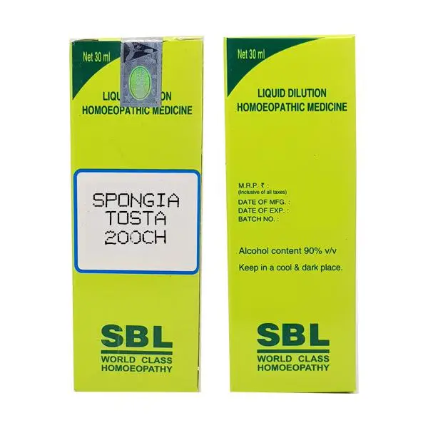 SBL Spongia Tosta Dilution 200 CH